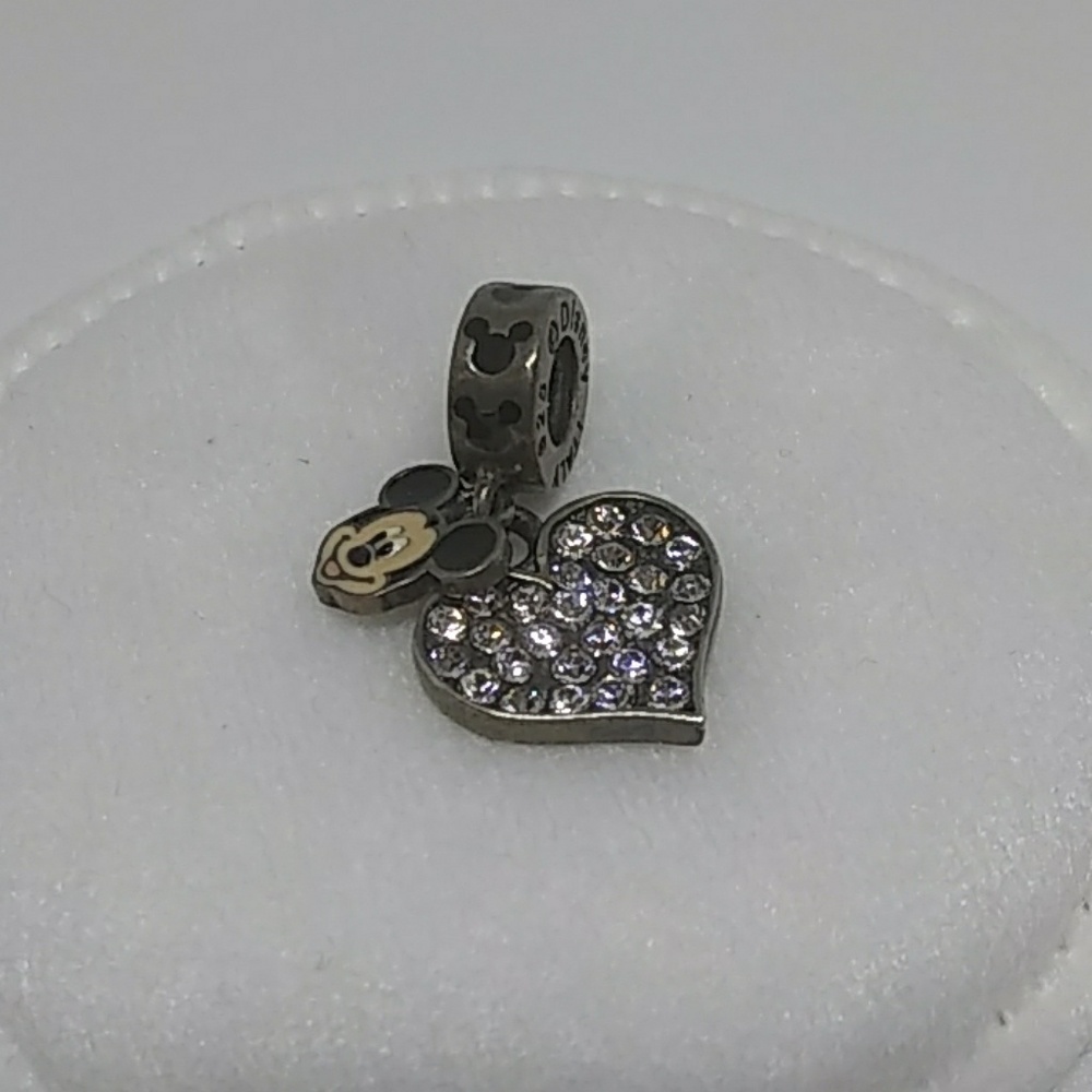Disney for Kay Jewelers Mickey Mouse Heart Charm